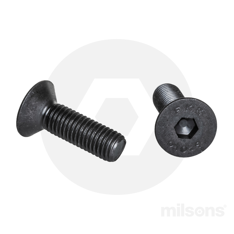 FLAT HEAD SOCKET SCREW M6x10 | Milsons