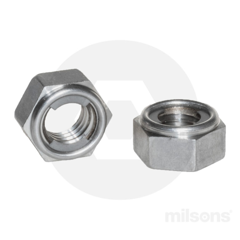 STAINLESS STEEL FUJI LOCK NUT SS304 M5 Milsons