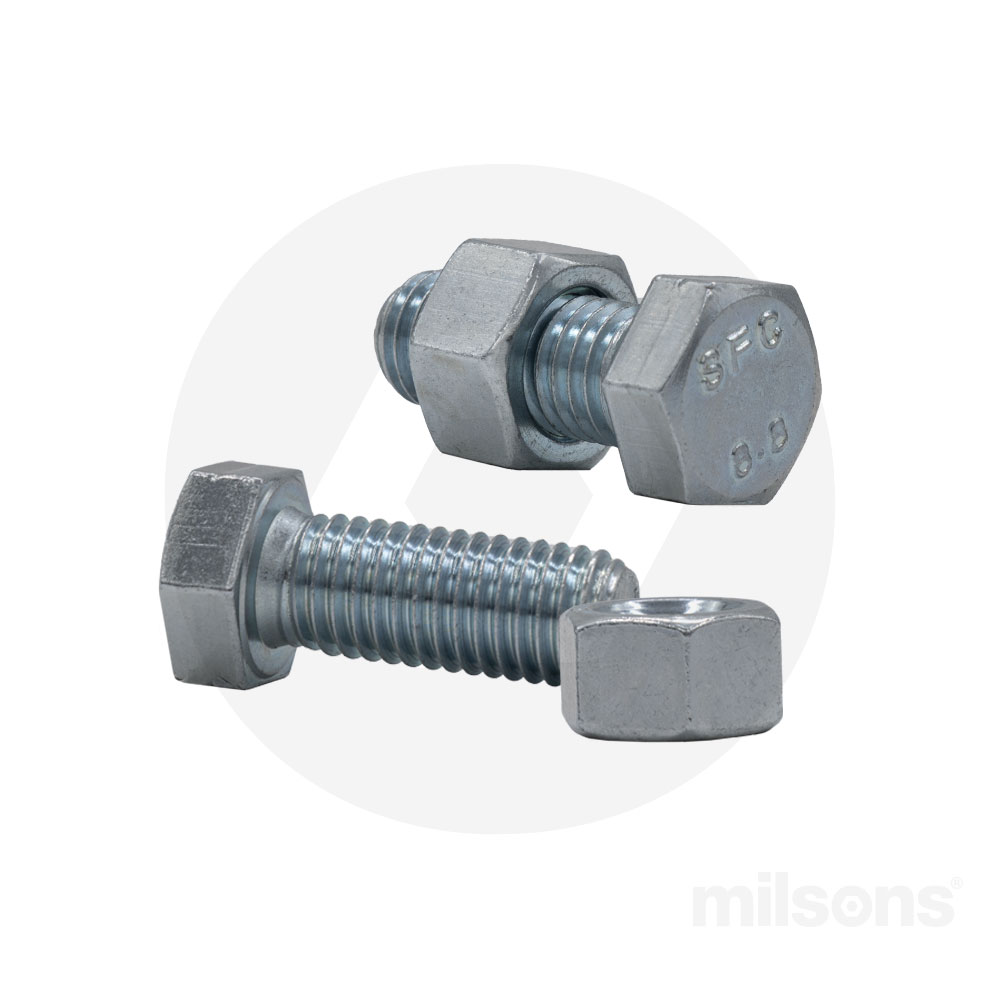 Boltnut Cl88 M5x16 Zinc Milsons 