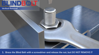 Blind Bolt Vertical Removal Video